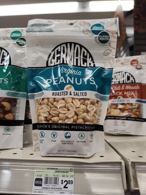 Germack Original Peanuts Roasted & Salted