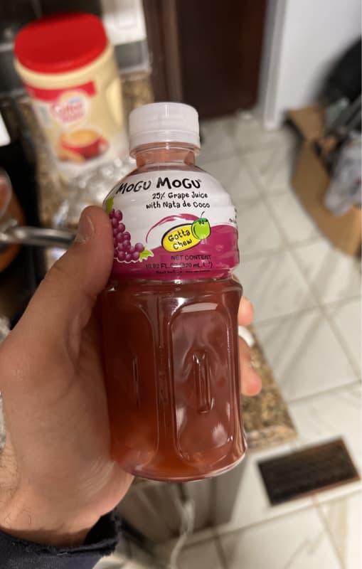 Mogu Mogu Grape Juice With Nata De Coco
