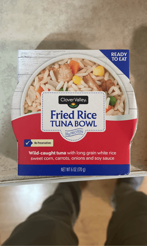 Clover Valley Fried Rice Tuna Bowl