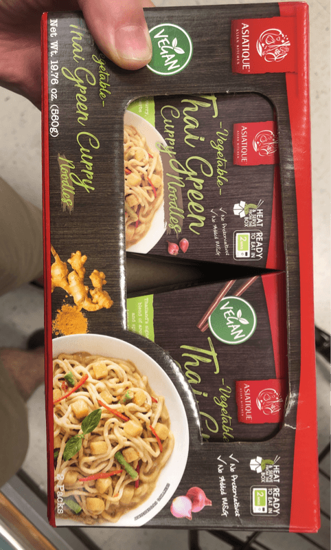 Asiatique Vegetable Thai Green Curry Noodles