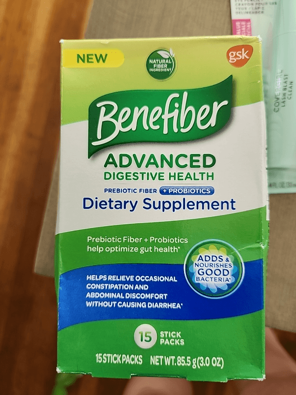 Benefiber Advanced Digestive Health Prebiotic Fiber + Probiotics