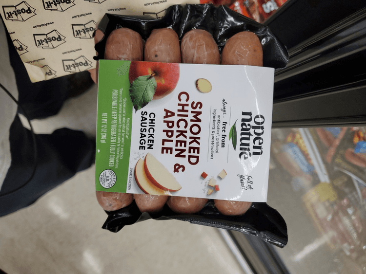 Open Nature Smoked Chicken & Apple Chicken Sausage
