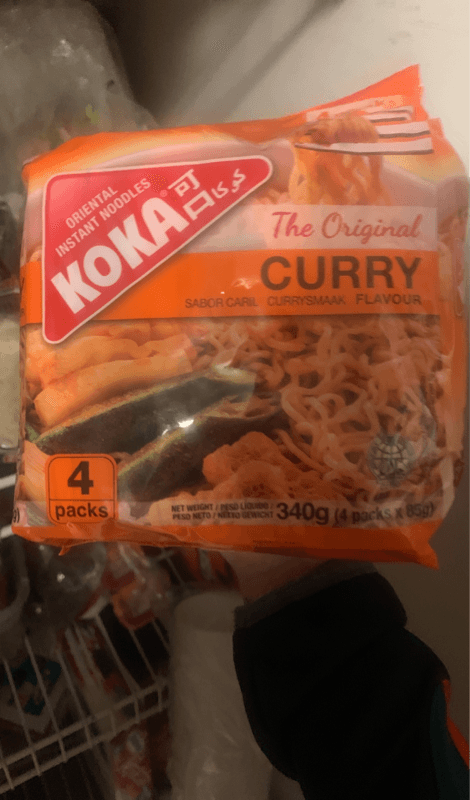 Koka The Original Curry Flavour Oriental Instant Noodles ( X