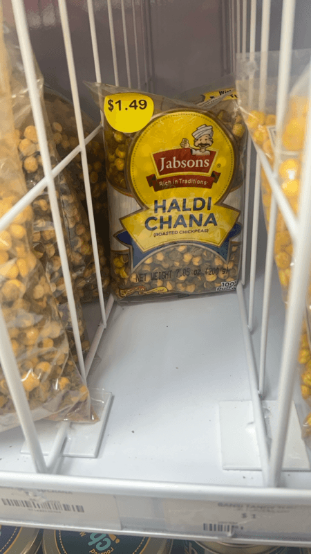 Jabsons Haldi Chana Roasted Chickpeas