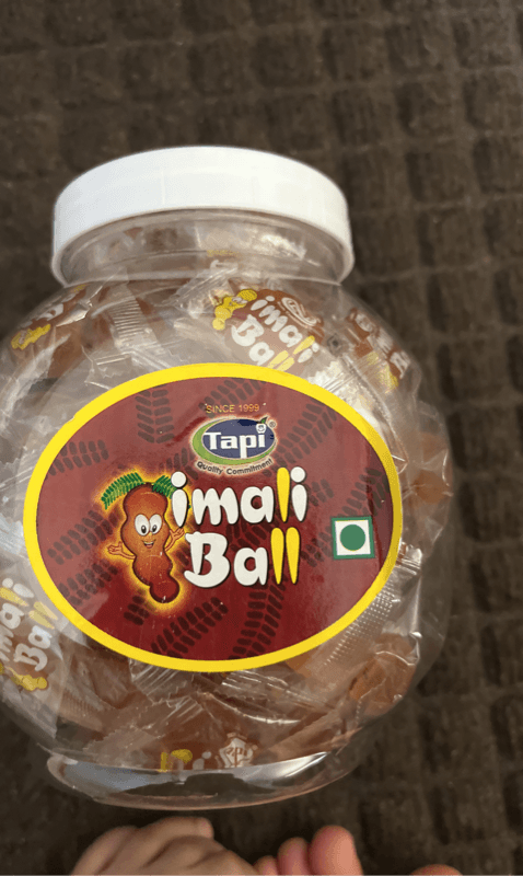 Tapi Imali Ball Tamarind Fruit Candy Bar