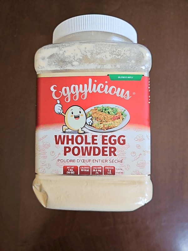 Eggylicious Whole Egg Powder