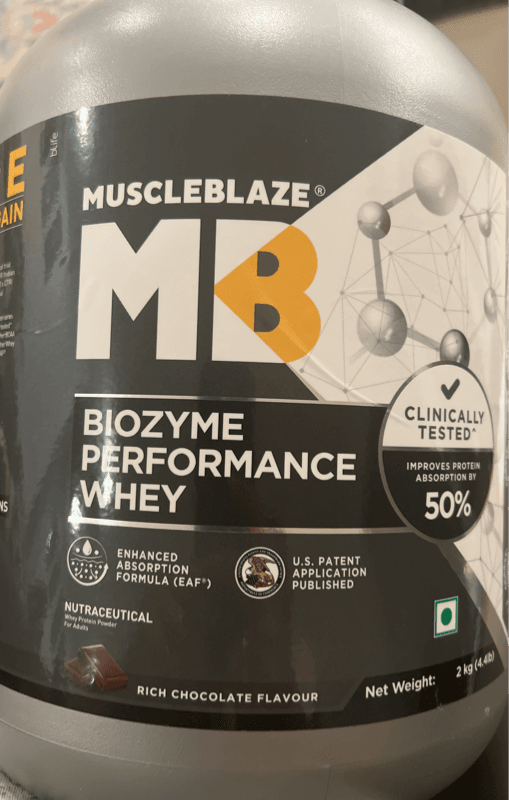 Muscleblaze Biozyme Performance Whey Rich Chocolate