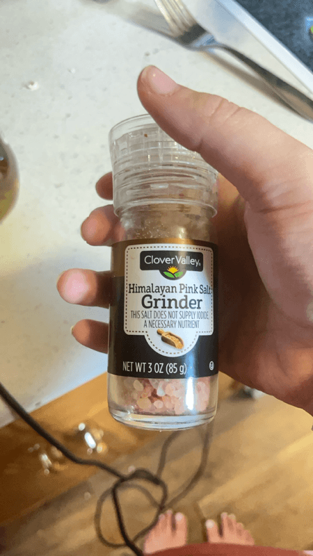 Clover Valley Himalayan Pink Salt Grinder