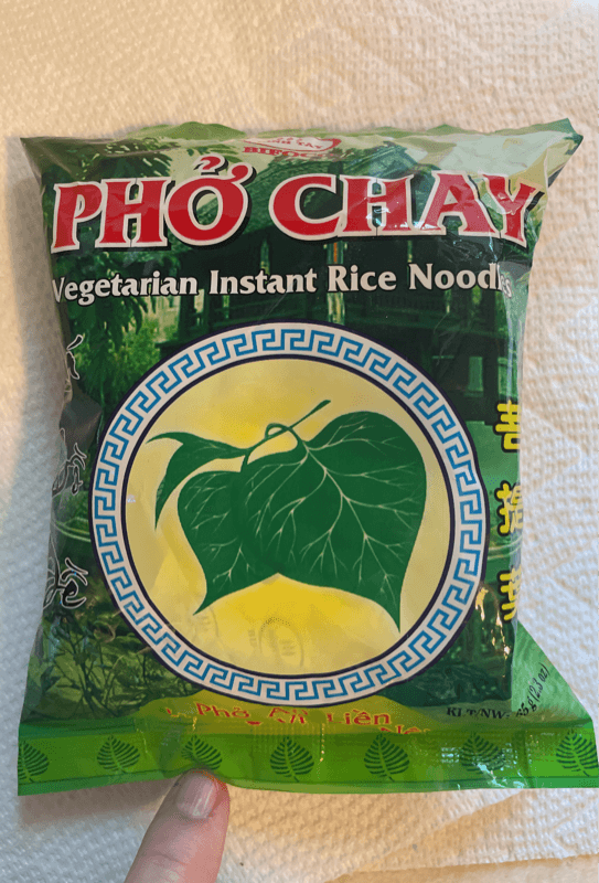 Binh Tay Pho Chay Vegetarian Instant Rice Noodles
