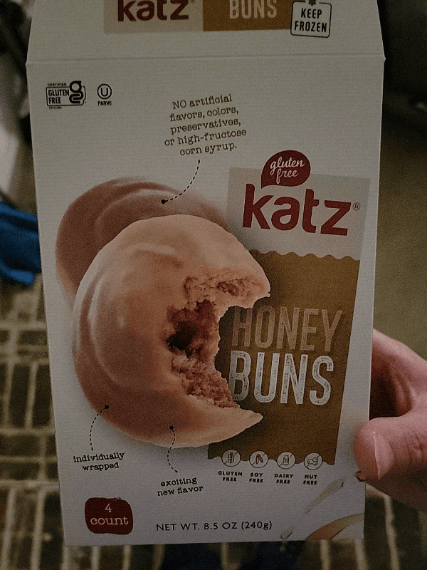 Katz Gluten Free Honey Buns
