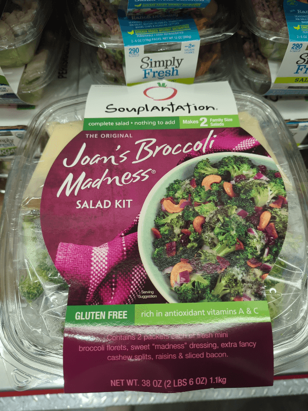 Souplantation Joan'S Broccoli Madness Salad Kit