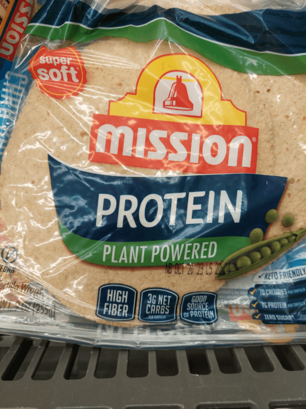 Mission Protein Plant Powered Tortilla Wraps