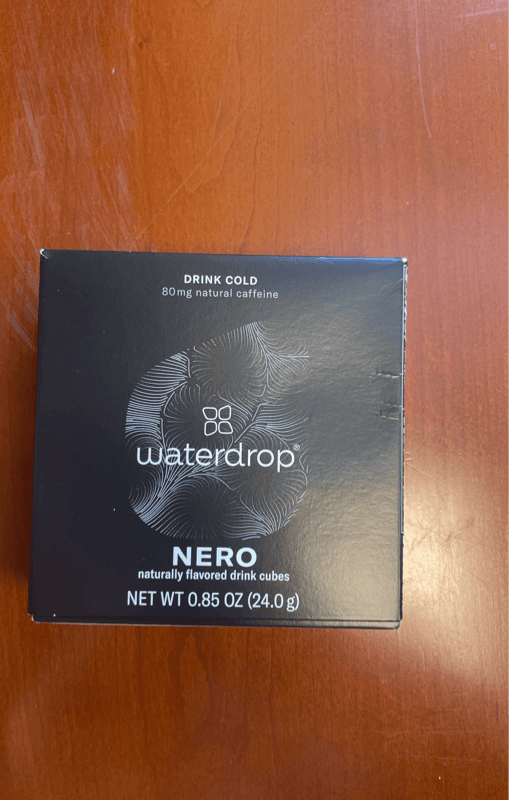 Waterdrop Nero Naturally Flavored Drink Cubes