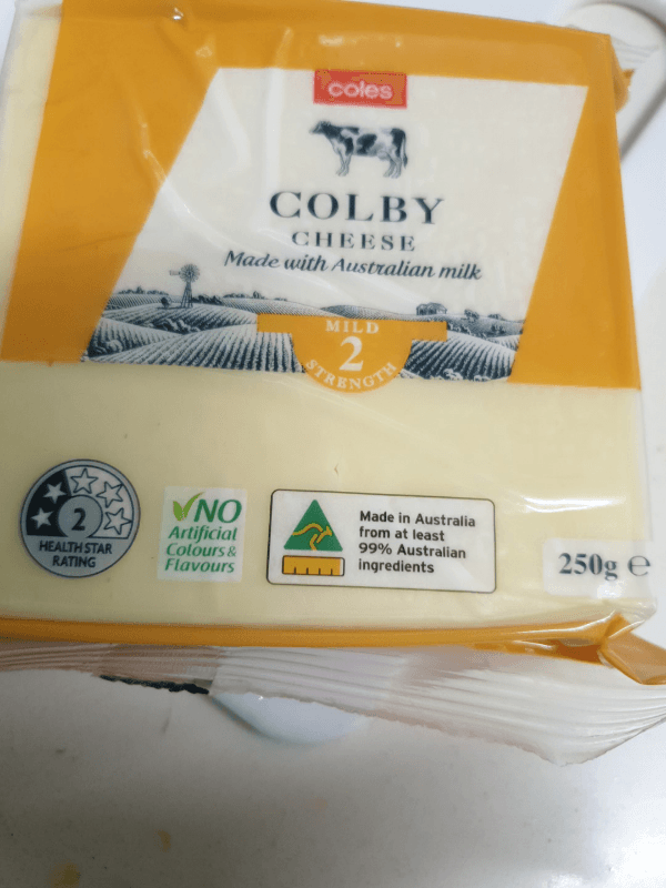 Coles Colby Cheese