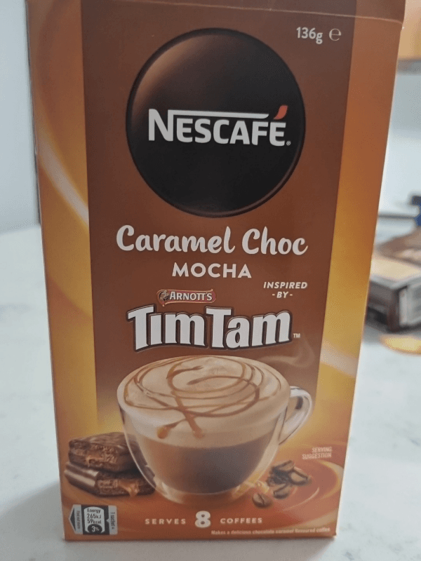 Nescafe Tim Tam Caramel Choc Mocha