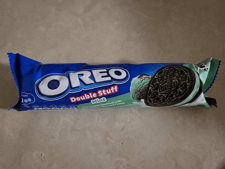 Oreo Double Stuff Mint Cookies