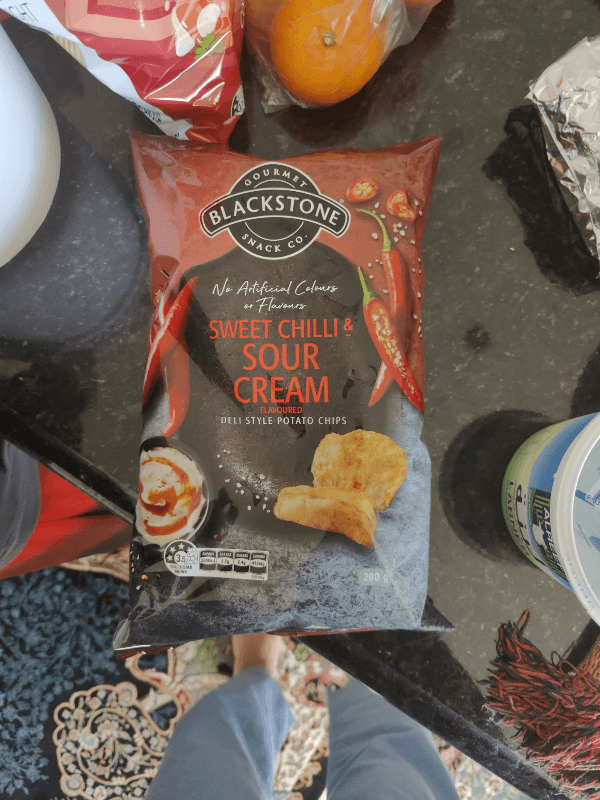Blackstone Gourmet Snack Co. Sweet Chilli & Sour Cream Flavoured Deli Style Potato Chips