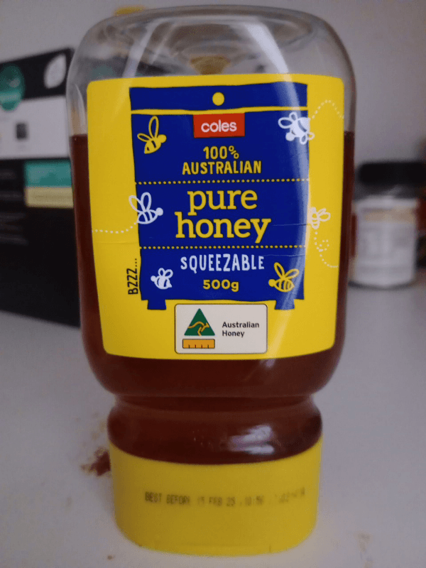 Coles 100% Australian Pure Honey Squeezable