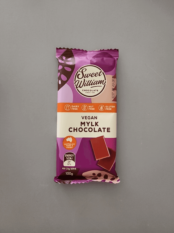 Sweet William Gluten Free Vegan Mylk Chocolate