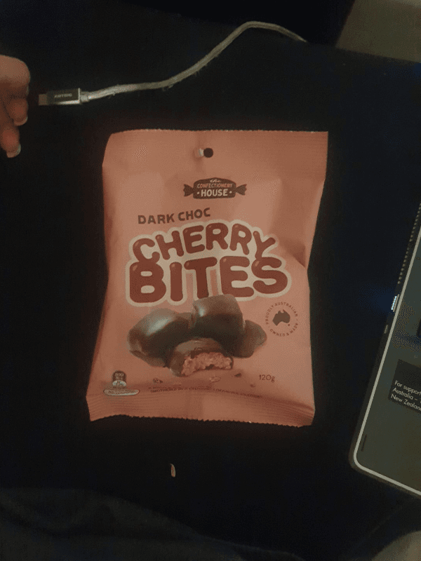 The Confectionery House Dark Choc Cherry Bites