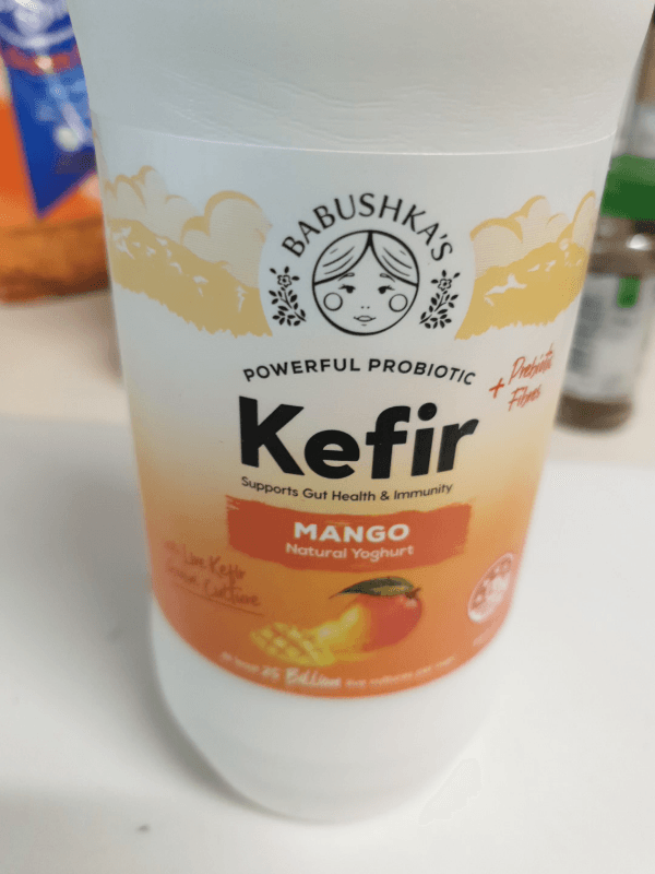 Babushka’S Probiotic Kefir Natural Yoghurt Mango