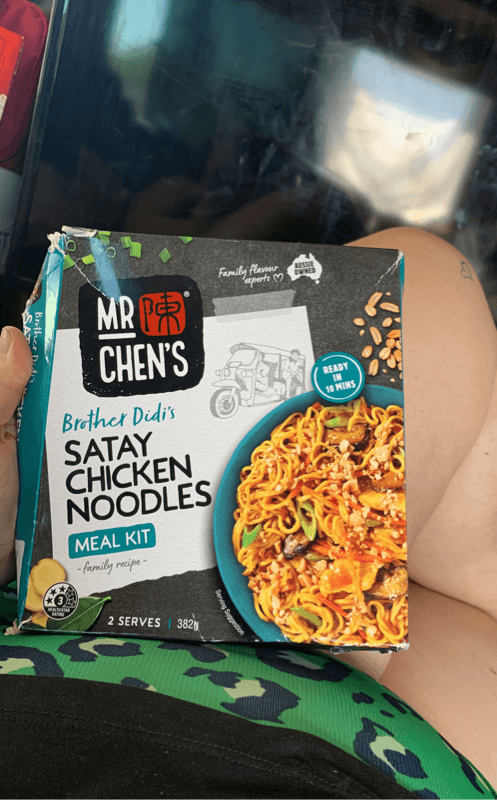 Mr Chen'S Brother Didi'S Satay Chicken Noodles Meal Kit