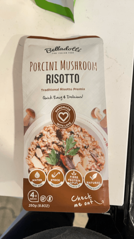 Belladotti Porcini Mushroom Risotto Premix