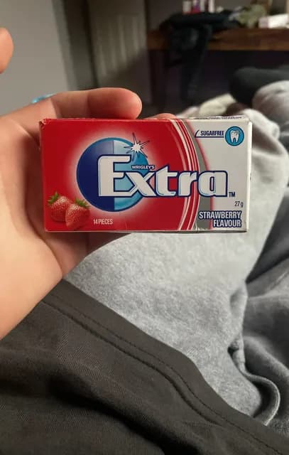 Wrigley'S Extra Strawberry Flavour Sugarfree Chewing Gum