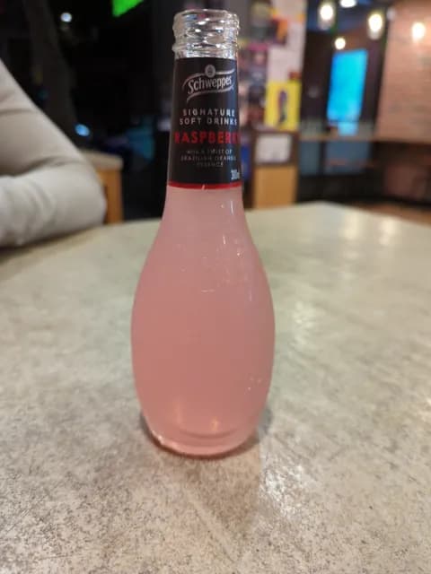 Schweppes Raspberry Signature Soft Drinks