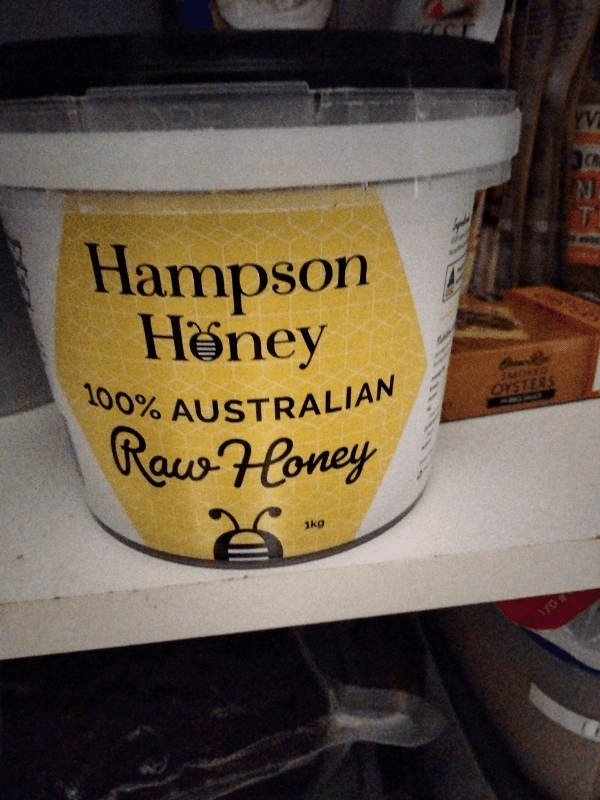 Hampson Honey 100% Australian Raw Honey