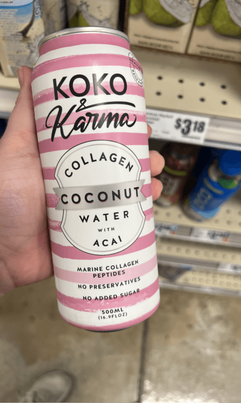 Koko & Karma Collagen Coconut Water With Acai