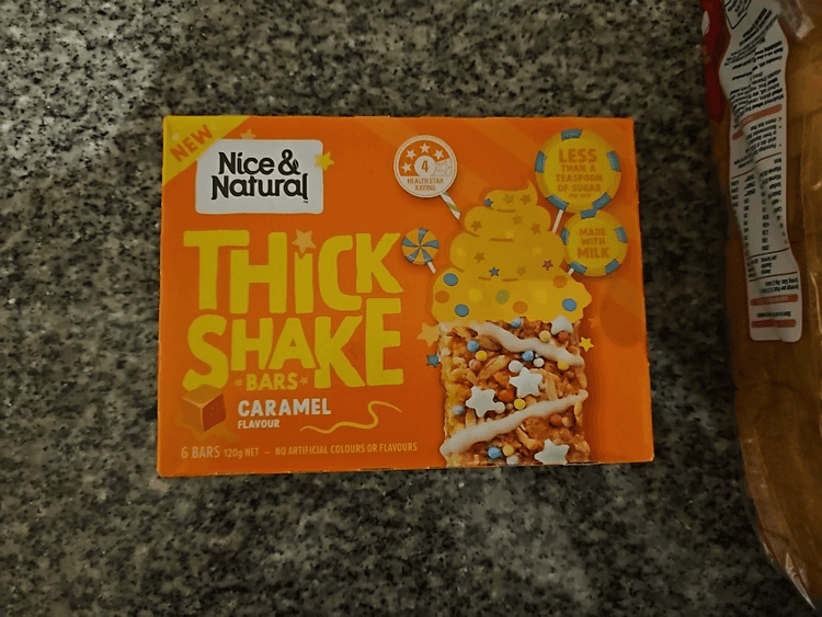Nice & Natural Thickshake Bars Caramel