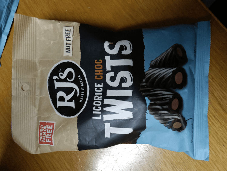 Rj'S Licorice Choc Twists