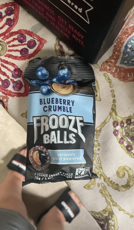 Frooze Balls Blueberry Crumble Energy Balls
