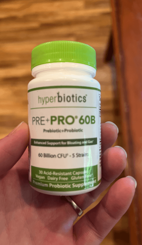 Hyperbiotics Pre+Pro 60B Probiotic Supplement 30 Capsules