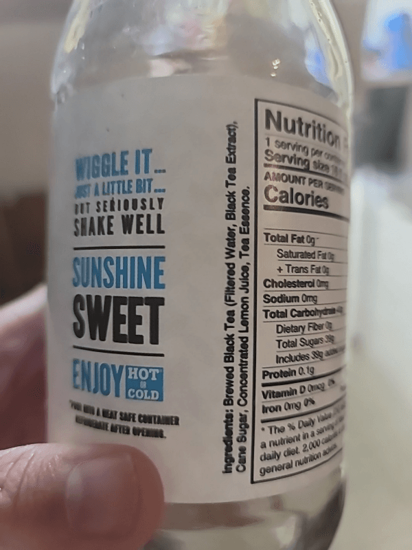 Jacksons All Natural Sweet Tea