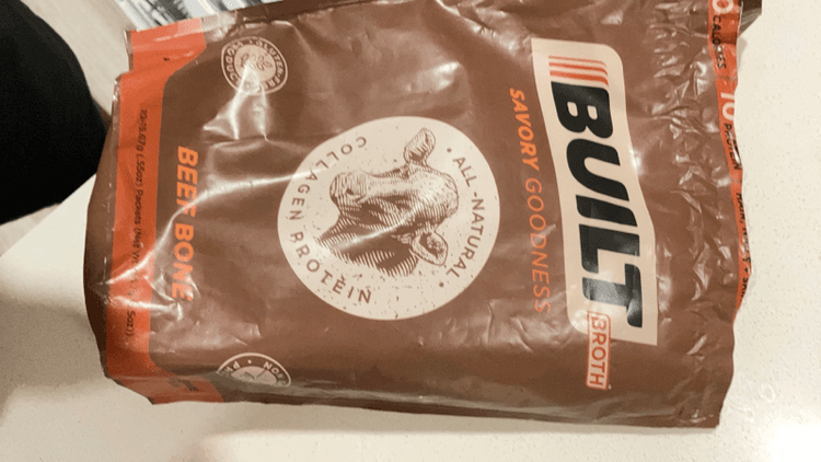 Built Broth All Natural Collagen Protein Beef Bone