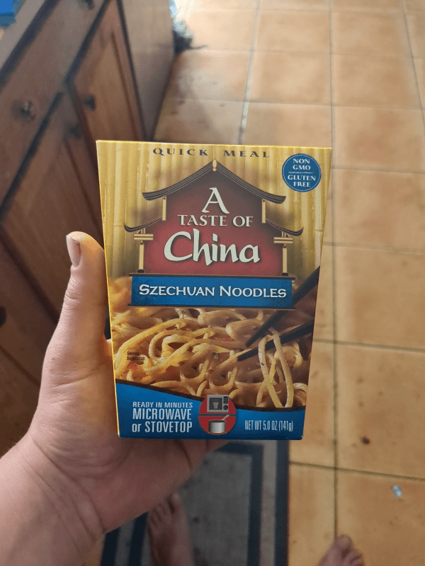 A Taste Of China Szechuan Noodles