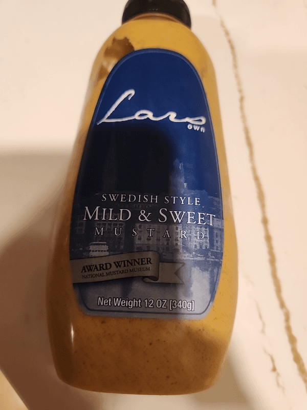 Lars Own Swedish Style Mild & Sweet Mustard