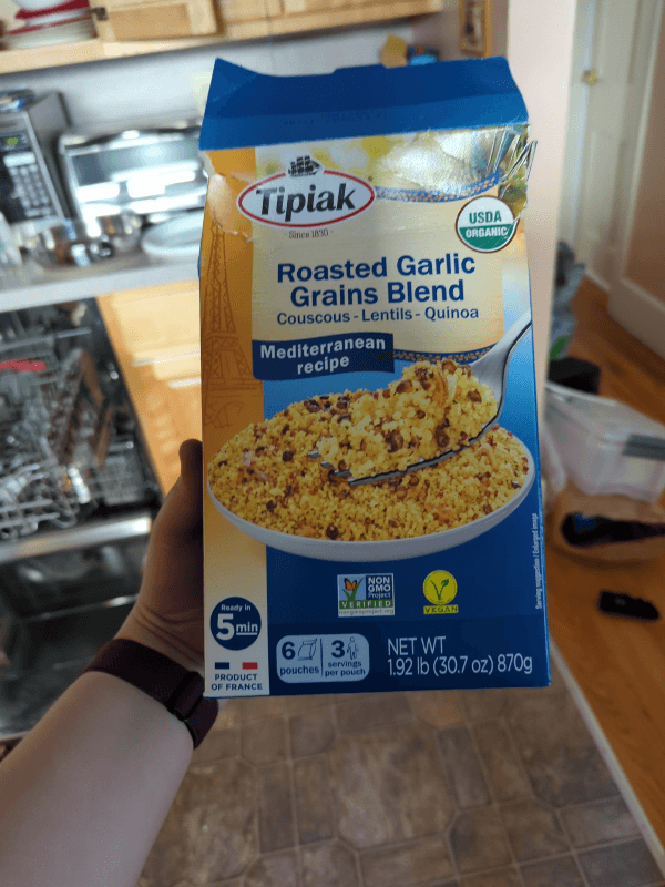 Tipiak Roasted Garlic Grains Blend