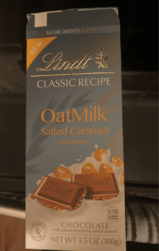 Is it Paraben Free? Lindt Oatmilk Salted Caramel Non-dairy Chocolate