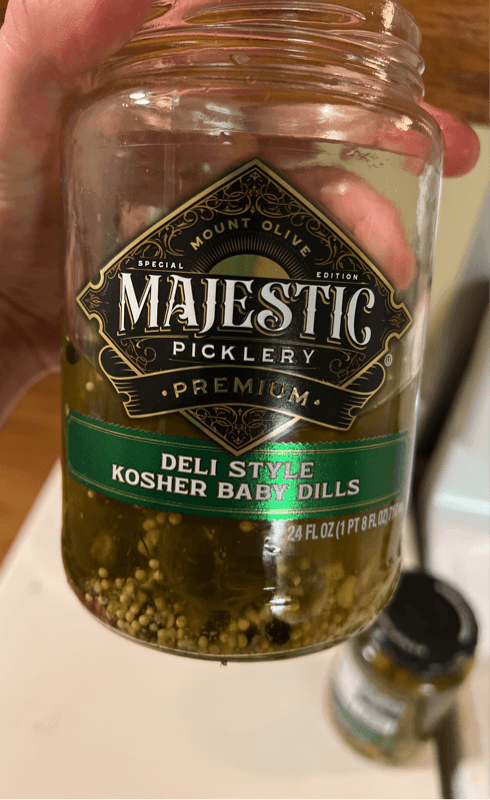 Mount Olive Majestic Picklery Premium Deli Style Kosher Baby Dills