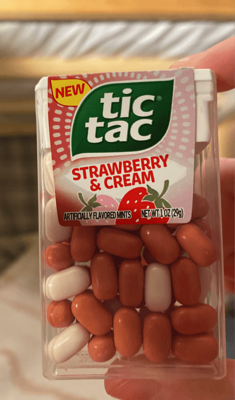 Tic Tac Strawbery & Cream Mints