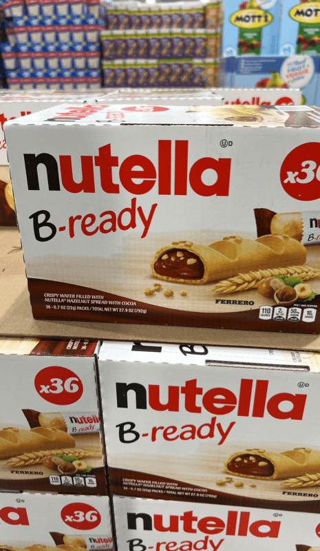 Nutella B-Ready Crispy Wafers X