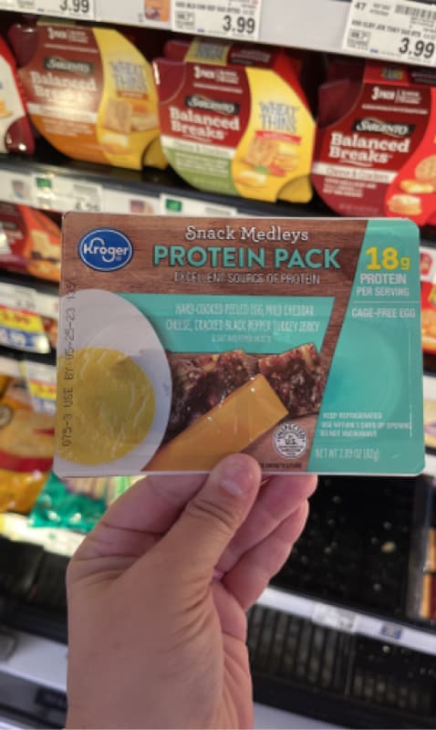 Kroger Turkey Jerkey Protein Pack Snack Medley