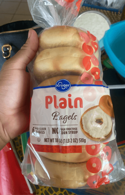 Kroger Plain Pre-Sliced Bagels