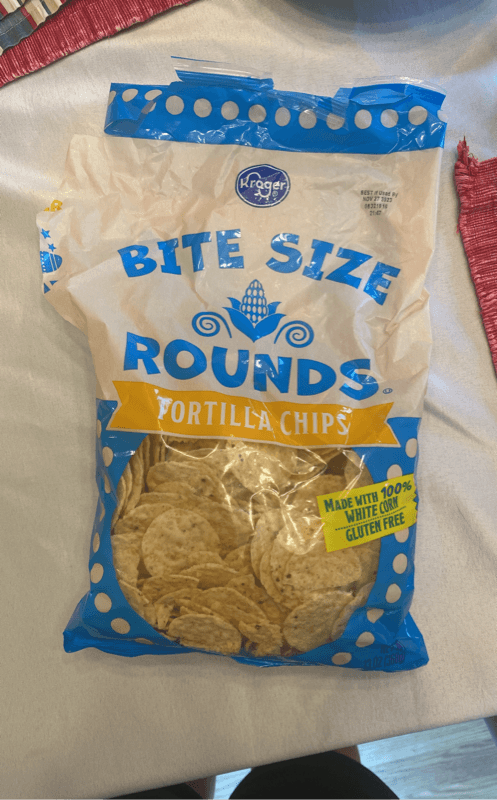 Kroger Bite Size Rounds Tortilla Chips