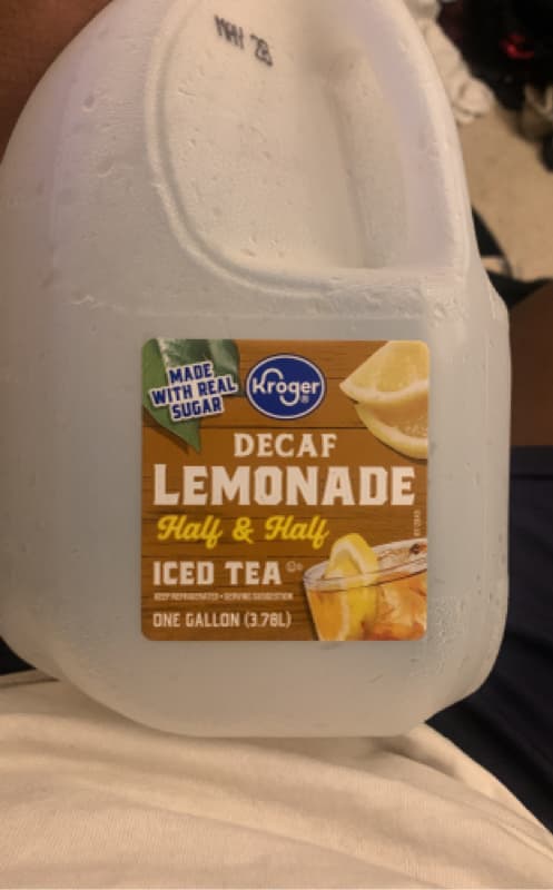 Kroger Decaf Lemonade Half And Half And Iced Tea