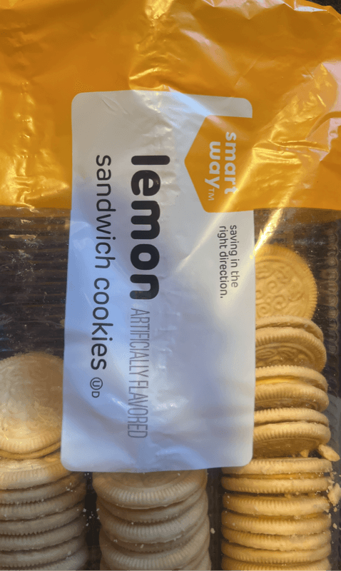 Smart Way Lemon Sandwich Cookies