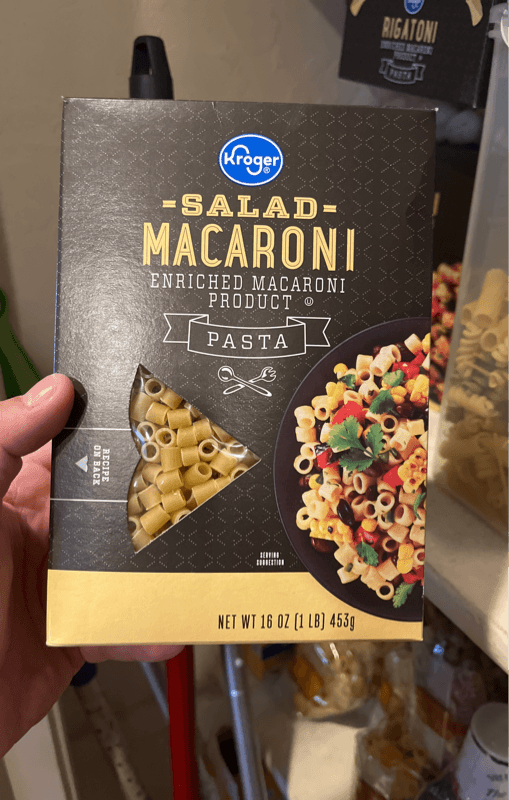 Kroger Salad Macaroni Pasta